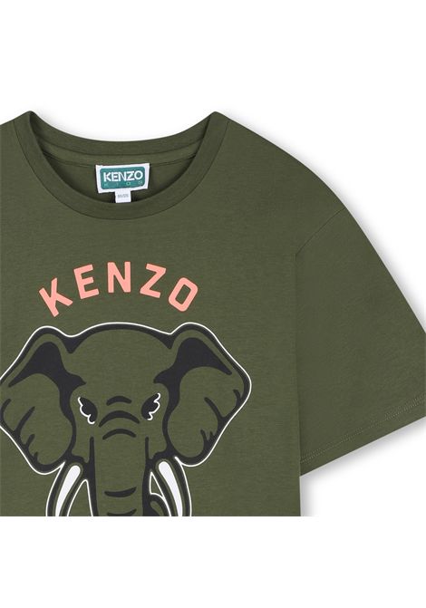 T-shirt con stampa KENZO KIDS | K6180364B